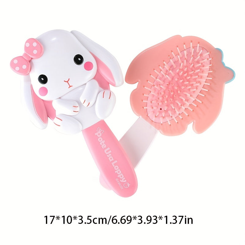 Mermaid Cartoon Kids Comb Massage Air Cushion Curly Hair Comb