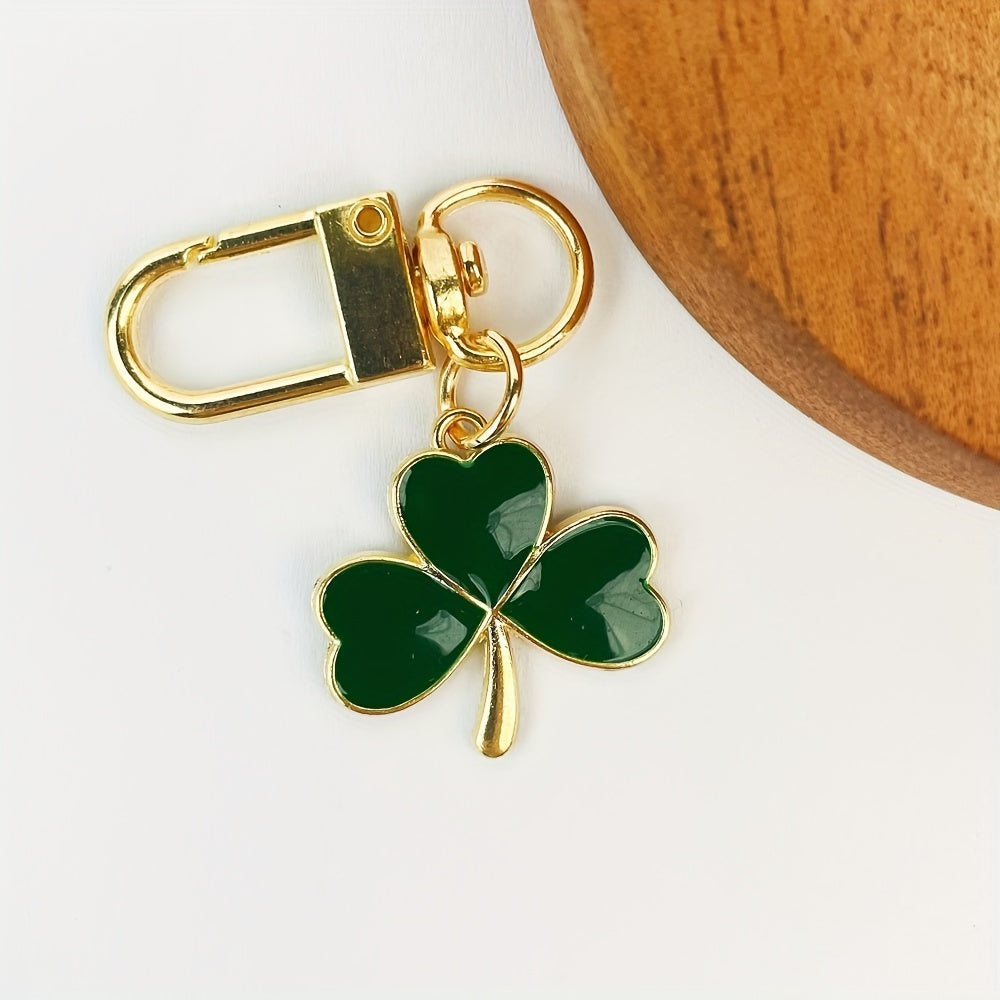 Lucky Shamrock Keychain Blessing Gift For Bags Wallets Car Keys