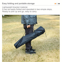 600D Folding Chair Oxford Cloth Backrest Chair For Outdoor Camping Fishing