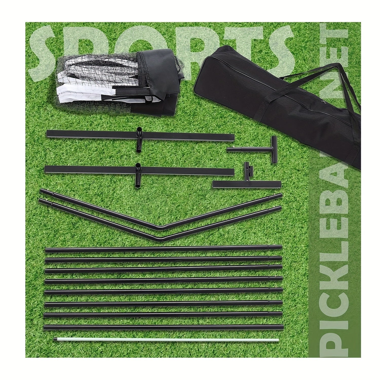 Metal Frame Pickleball Net Tennis Net For Practice And Training