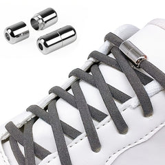 Elastic No Tie Shoelaces Semicircle Shoe Laces For Kids And Adult Sneakers