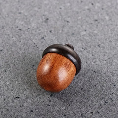 Solid Wood Medicine Pill Box Sandalwood Wooden Pill Case Portable Storage