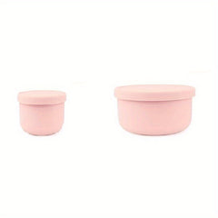 2pcs Silicone Kids Bento Box Leak Proof Lunch Box No BPAs & Chemical Dyes
