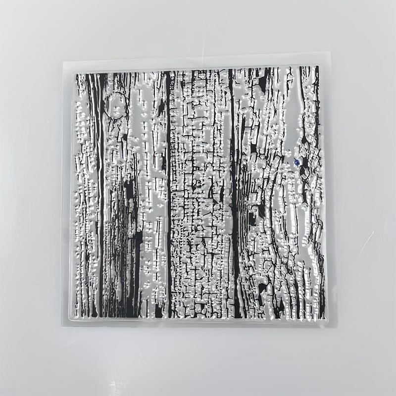 Trunk Grain Background Plate Stamps Stencils for DIY Scrapbook Photo Paper Card