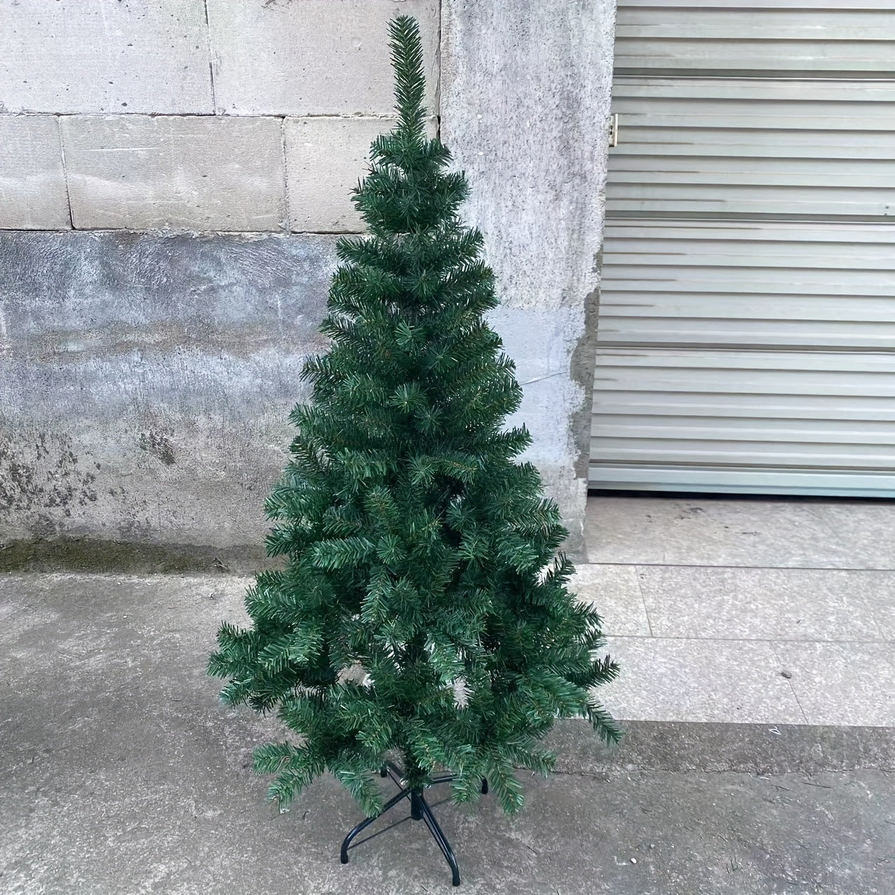 Artificial Christmas Tree Metal Stand Home Office Party Decoration