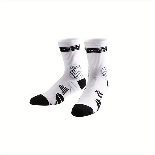 Veidoorn Basketball Socks Compression Thickened Crew Socks