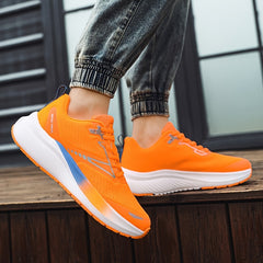 Thick Sole Running Shoes Non Slip Lightweight Sports Sneakers
