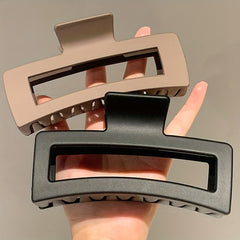 Large Plastic Square Hair Claw Clips Hair Accessories