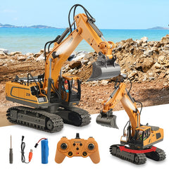 Kids Remote Control Excavator Crawler Digging Machine Toy