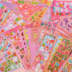 200pcs Colorful Laser Stickers Gift Set for Kids Girls