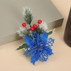 Christmas Pine Needle Red Fruit Christmas Flower Christmas Tree Pendant Props