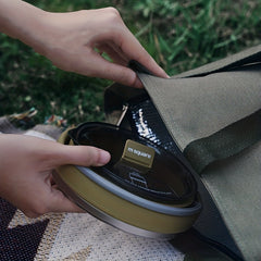 Portable Silicone Folding Kettle for Outdoor Camping Travel