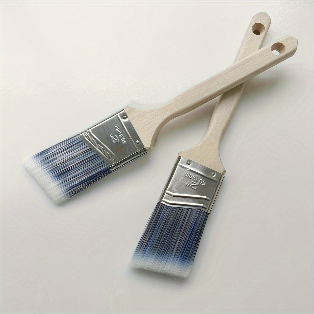 5.08 cm Angled Trim Long Handle Paint Brush for Various Surfaces