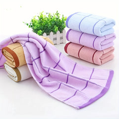 Soft Cotton Baby Bath Towel Solid Color