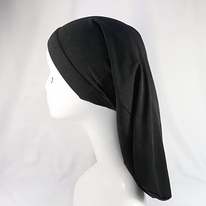 Spandex Long Hair Bonnets Wide Elastic Tube Sock Man Dreadlocks Cap