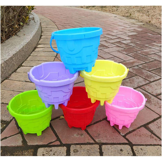 Castle Beach Stacking Buckets Kids Beach Toys
