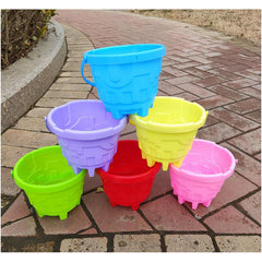 Castle Beach Stacking Buckets Kids Beach Toys