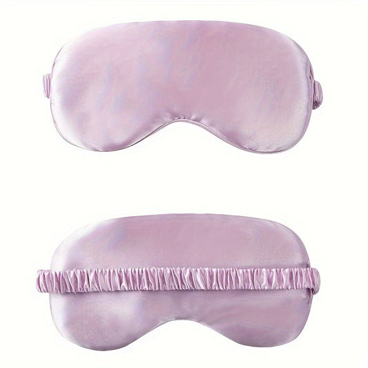 Soft Blackout Eye Mask for Travel Rest Nap Yoga