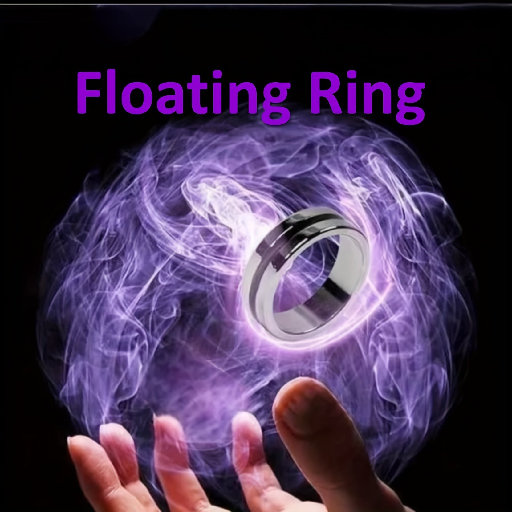 Floating Ring Invisible Thread & Wax Set Close Up Magic Trick