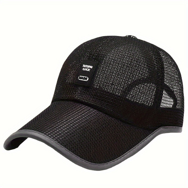 Mesh Baseball Cap Summer Outdoor Sun Cap Casual Sport Hat