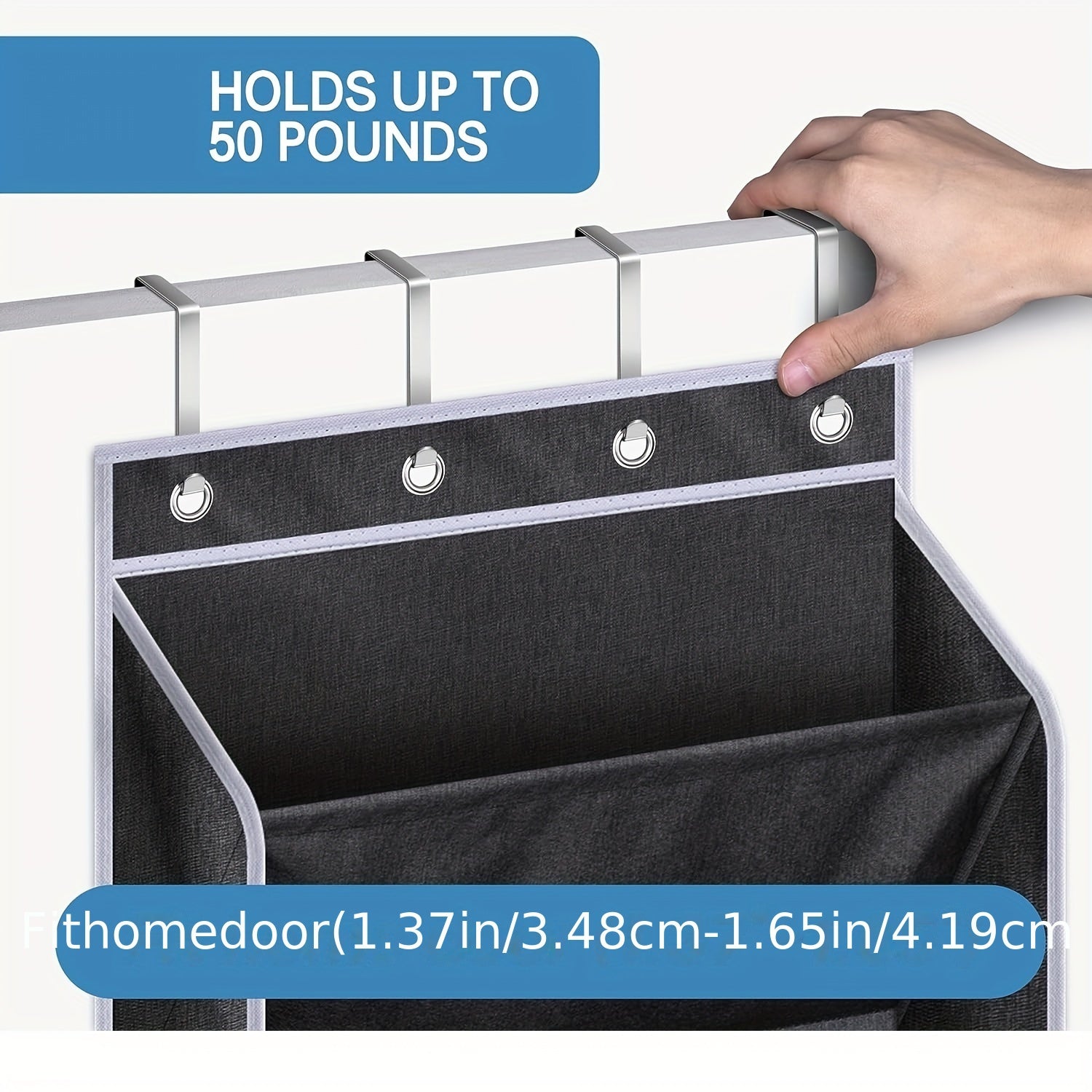 Over-the-Door Hat Storage Bag Organizer