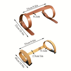 Adjustable Leather Belt for Outdoor Floor Mat - Moisture Proof