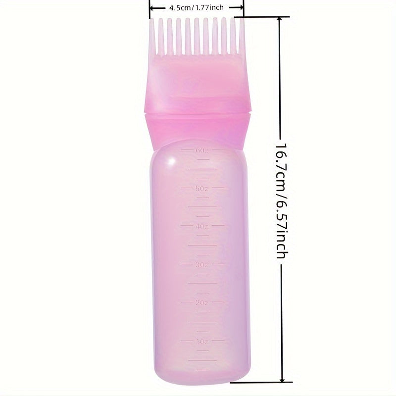 Hair Dye & Shampoo Applicator Bottle with Scale