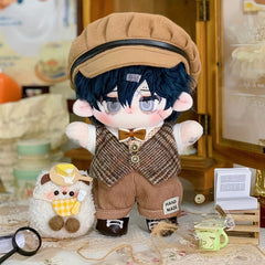 Detective Style Outfit for 7.87 inch Doll Star Figure Boy Ensemble DIY Toy