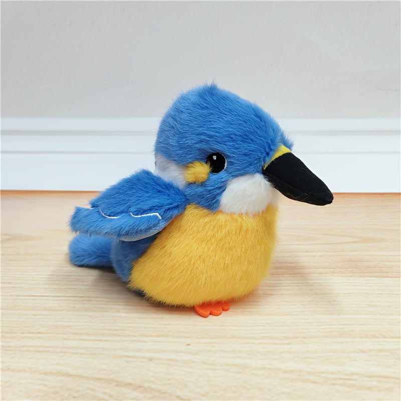 Cartoon Shoulder Pet Bird Plush Toy Fun Little Bird Children's Gift