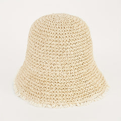 Lace Bucket Hat All-match Large Brim Sun Hat