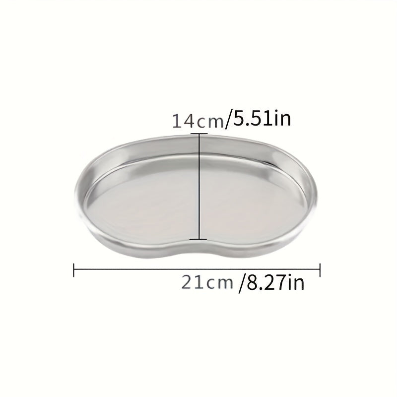 Stainless Steel Kidney Disinfection Tray for Beauty Salons