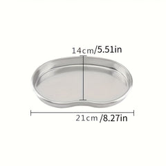 Stainless Steel Kidney Disinfection Tray for Beauty Salons