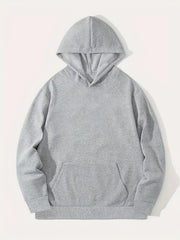 York Print Hoodies For Men Graphic Fleece Sweatshirt With Kangaroo Pocket