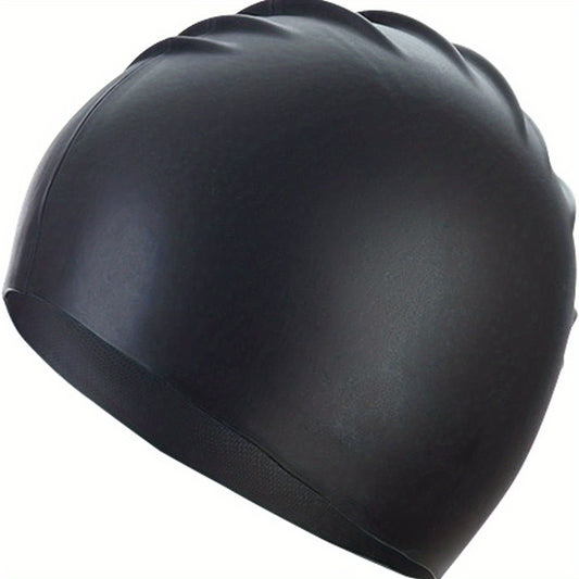 Waterproof Silicone Swimming Cap for Men & Women