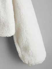 Plush Zip-Front Jacket for Fall & Winter