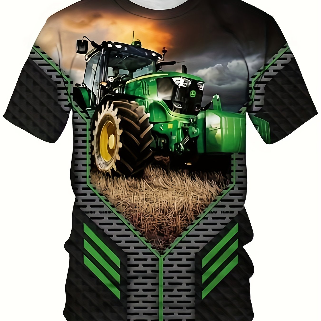 3D Print Truck T shirt For Boys - Summer Outdoor Fun