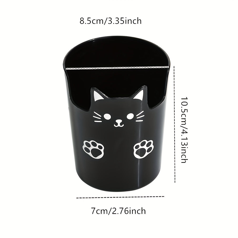 Desktop Pen Holder Cartoon Large capacity Student Makeup Storage Box