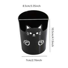 Desktop Pen Holder Cartoon Large capacity Student Makeup Storage Box