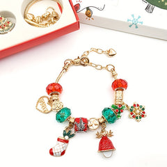 24Pcs Christmas DIY Bracelet Beads Advent Calendar