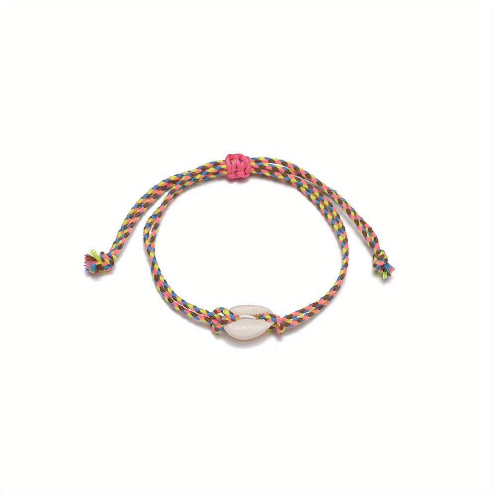 Shell Shape Beads Anklet Bracelet for Women & Girls