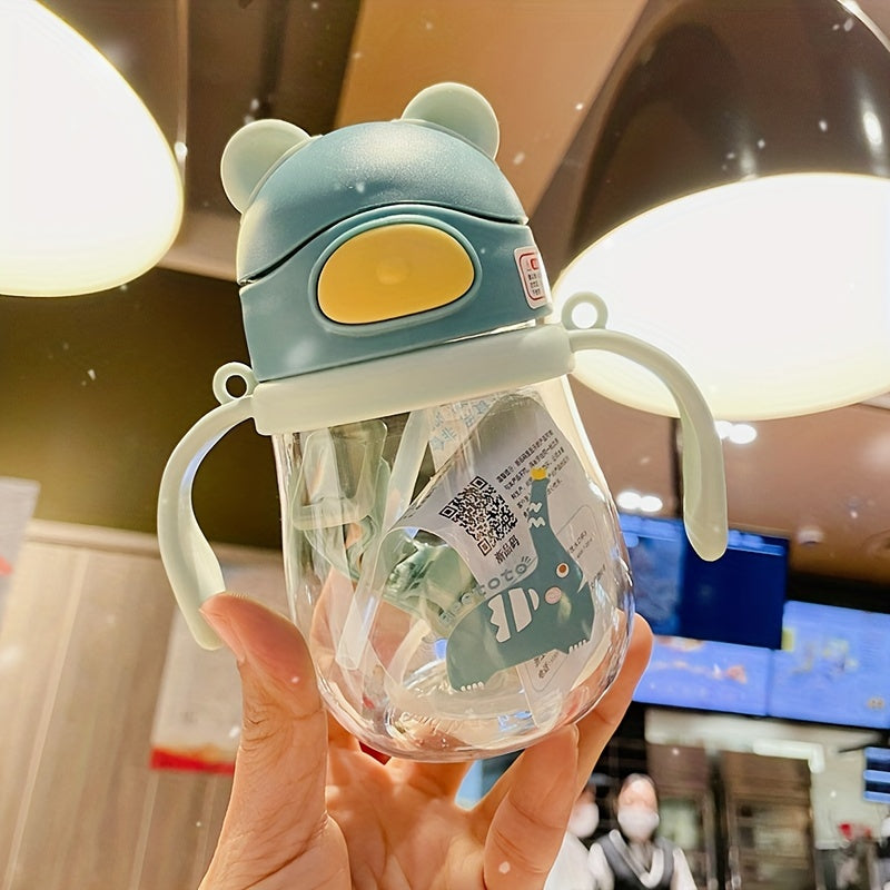 350ml Water Straw Bottle with Handle