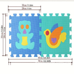 Kids Climbing Foam Floor Mats Waterproof Non-slip Educational Play Mats