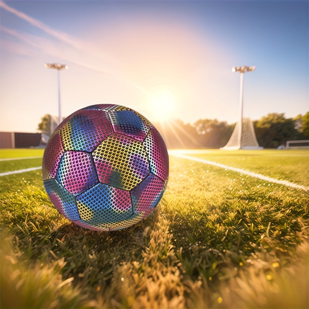 6pcs No 5 Soccer Ball School Training Hexagonal Water Drop Design