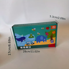 Educational Wooden Matching Game for Kids