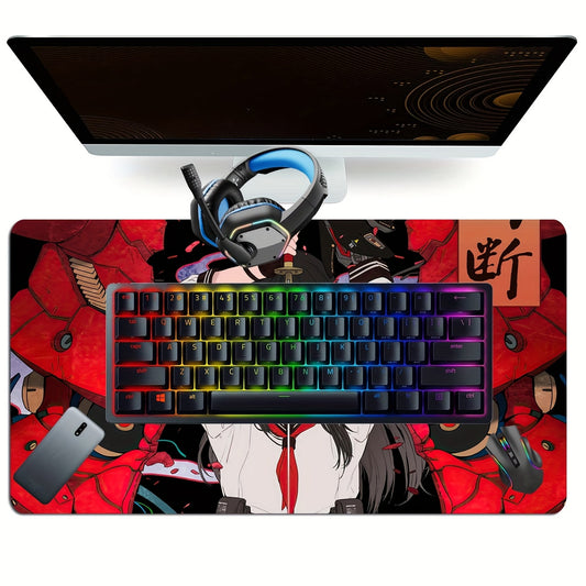 Anime Gaming Mousepad Desk Mat Large Mouse Pad Keyboard Mouse Mat - C