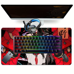 Anime Gaming Mousepad Desk Mat Large Mouse Pad Keyboard Mouse Mat - C