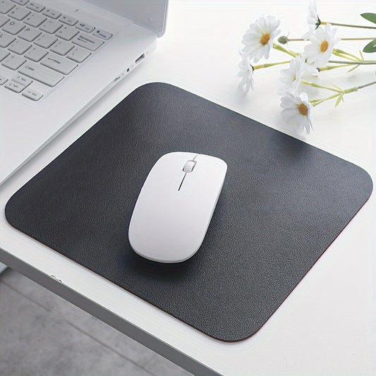 Stylish PU Leather Waterproof Anti-slip Mouse Pad
