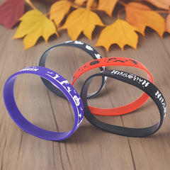 Halloween Party Silicone Bracelets 24pcs Trick Or Treat Team Rewards