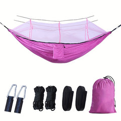 Portable Camping Hammock with Mosquito Net for Outdoor Adventures