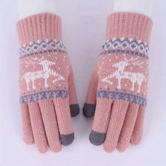 Winter Warm Touch Screen Cycling Knitted Gloves
